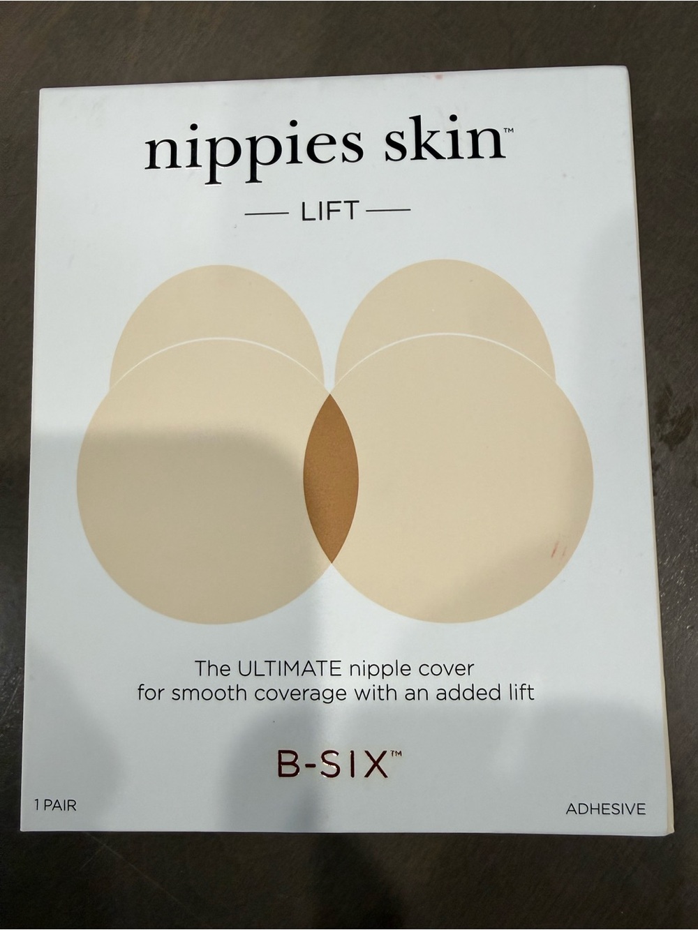 B Six NIB Nippies Skin Tabs Size Small A-C cups
